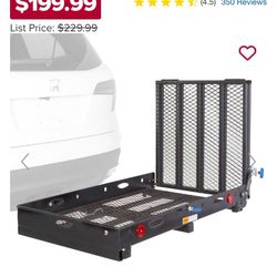 Hitch Mount Wheelchair Carrier With Ramp
