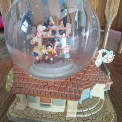 Disney art Pinocchio and geppetto musical