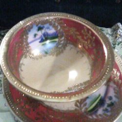 Vintage Soup Bowl and Saucer