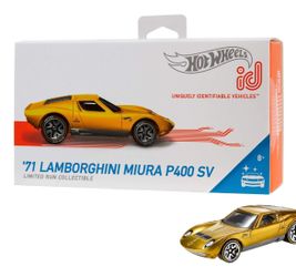 Hot Wheels id '71 Lamborghini Miura P400 SV (Factory Fresh), Multicolor