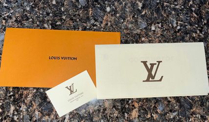 LOUIS VUITTON EMPTY PURSE MAGNET BOX, WALLET DRAWER BOX AND SHOPPING BAG