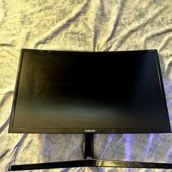SAMSUNG 24-Inch CRG5 144Hz Curved Gaming Monitor (LC24RG50FQNXZA) â€“ Computer Monitor, 1920 x 1080p Resolution, 4ms Response, FreeSync, Game Mode, HD