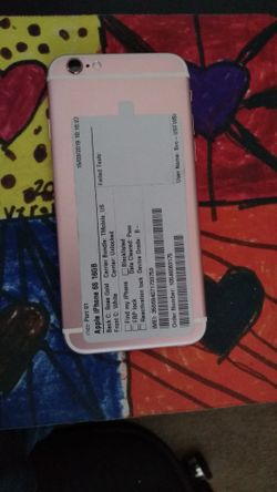 IPhone 6s pink gold 16gb $189