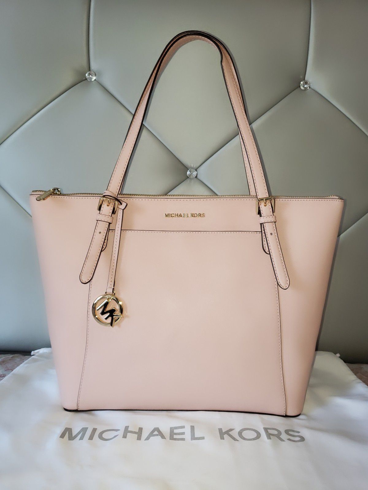 Michael Kors Pink Blossom Ciara Large Tote Bag. 💯AUTHENTIC👌
