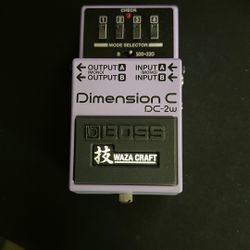 Boss DC-2w Dimension C Guitar Pedal