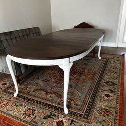 Dining Table With Two Leafs 