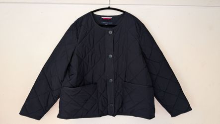 Tommy Hilfiger Quilted Collarless Jacket, Women's XXL, NWT