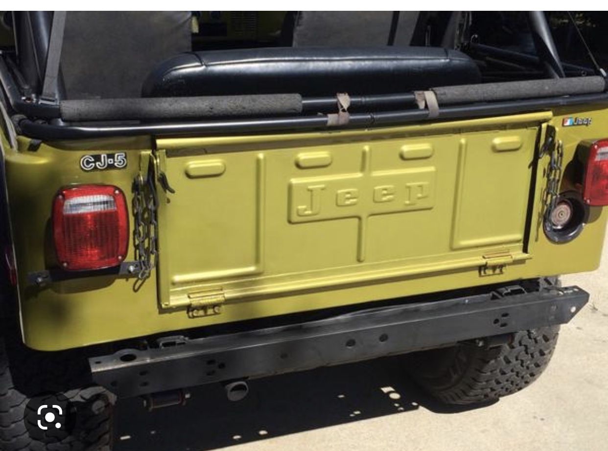 CJ 5 Tailgate