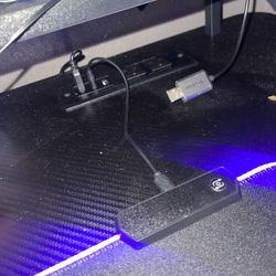 Gaming Desk And Onn Gaming Monitor 