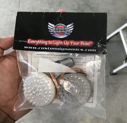 Custom dynamics Harley Davidson Dyna front led lights