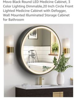 MODERN LED MEDICINE CABINET