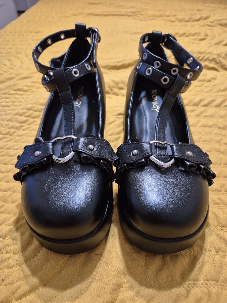 Goth Mary Jane Shoes