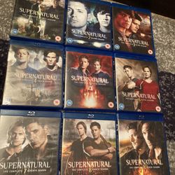 Supernatural Series On Blue-ry