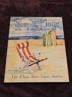 Sur La Plage -Paul Brent Wall Art