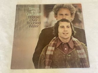 1970 vinyl LP release of Bridge Over Troubled Water by Simon & Garfunkel on Columbia Records.