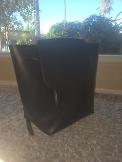 All leather Mansur Gavriel Backpack