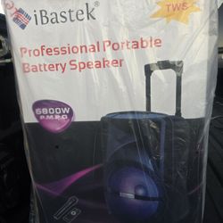 Bluetooth Speaker 6,800 Watts