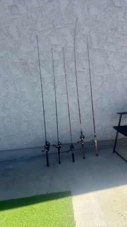 Fishing poles (a couple collectibles)