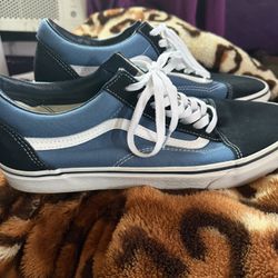 Blue Vans Shoes Size 12 