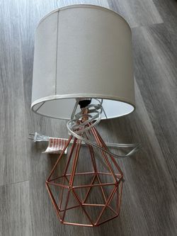 Rose Gold Lamp 