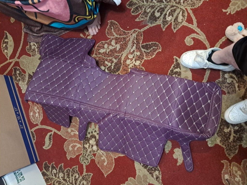 Purple Floor Mats For A CRV