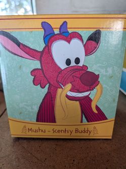 Scentsy Buddy Mushu Disney Milan new in box