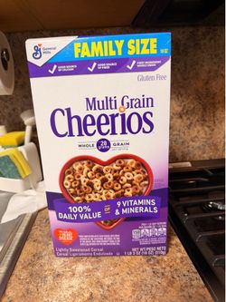 Cheerios multi grain family pack