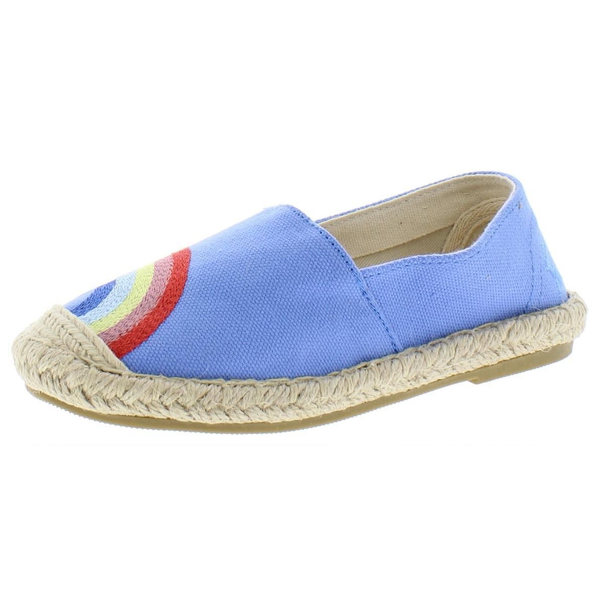 Joules Girls Espadrilles Blue Size 2 Medium (B,M) Little Kid