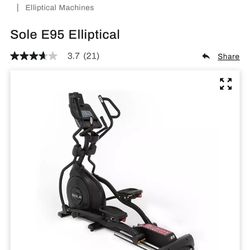 Sole E95 elliptical 