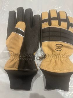 New firefighter gloves large