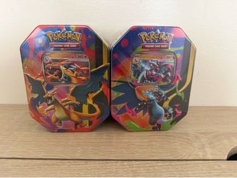 Pokemon - Mega Charizard Tins