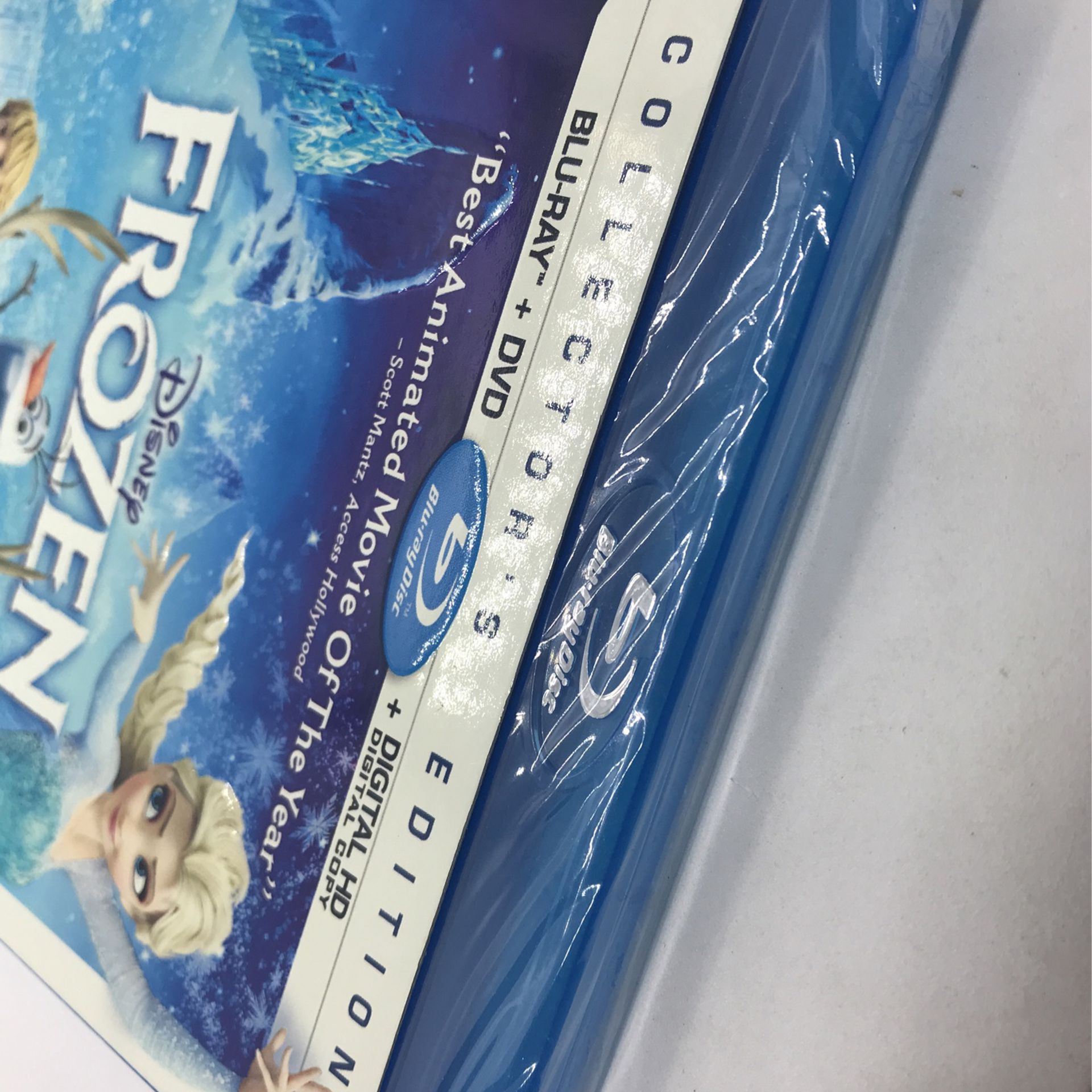 Disney’s Frozen Blu-ray DVD Digital Copy New 