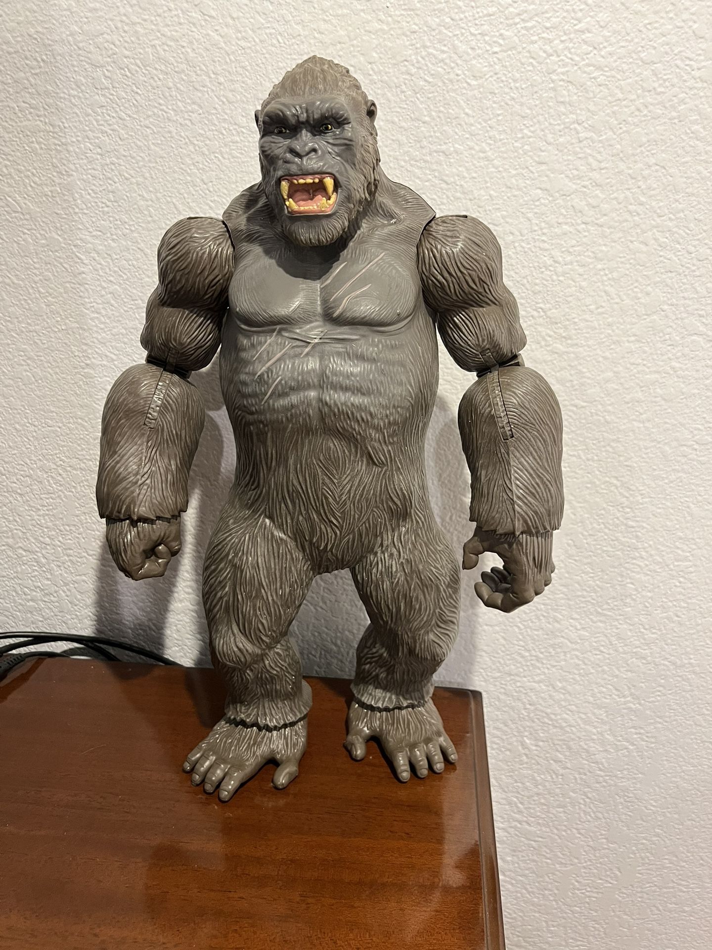 King Kong Skull Island 18" Large Giant Posable Action Figure Toy 2016 Lanard