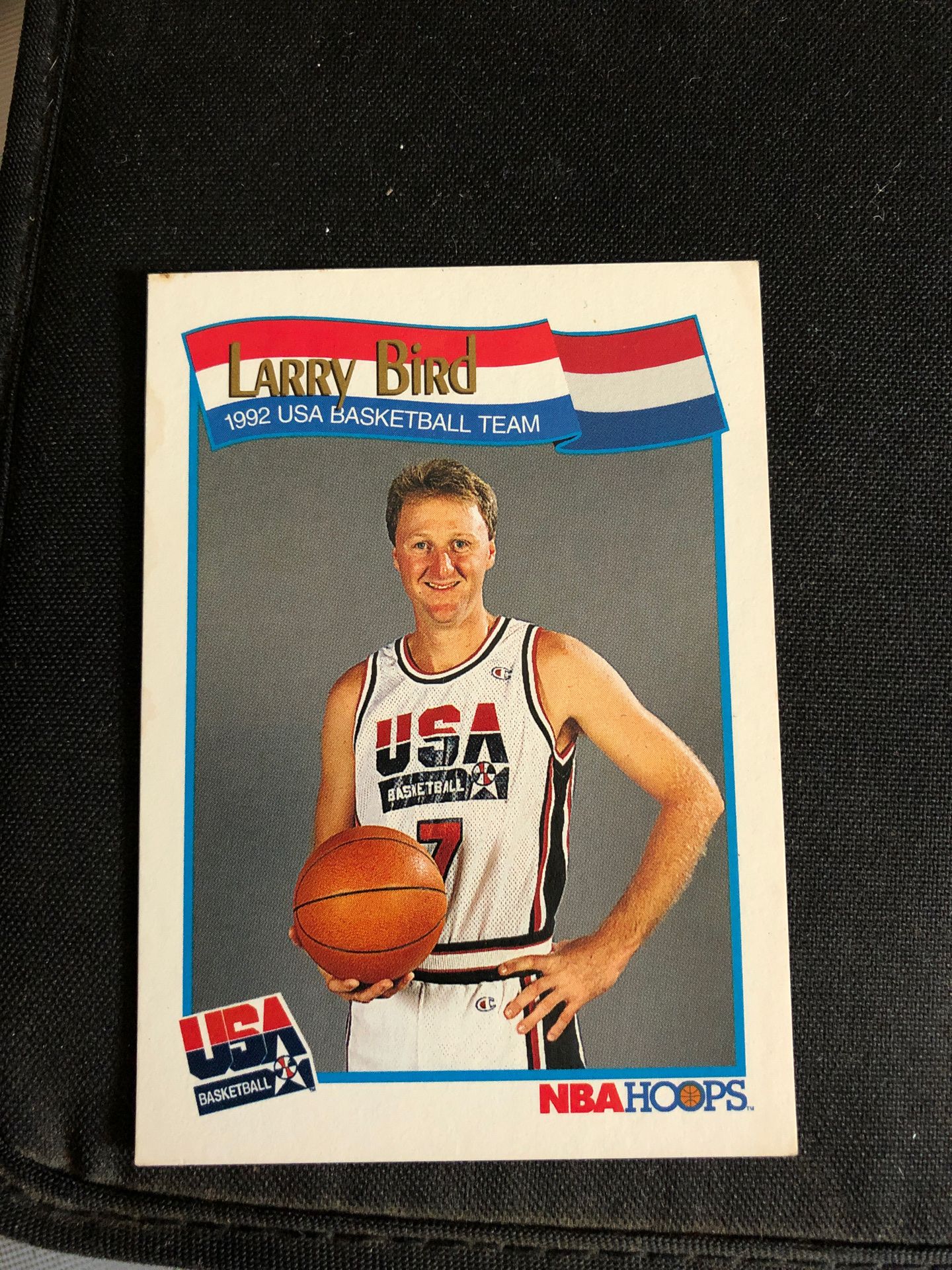 Larry Bird USA basketball card