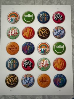 Forever Stamps Sheet of 20 Circle Sayings
