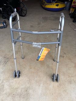 Guardian Folding Walker with Wheels