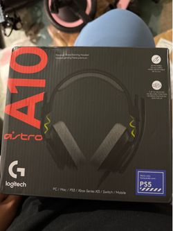 Logitech G Astro A10 Gen 2 Cross-Platform Wired Gaming Headset for PlayStation