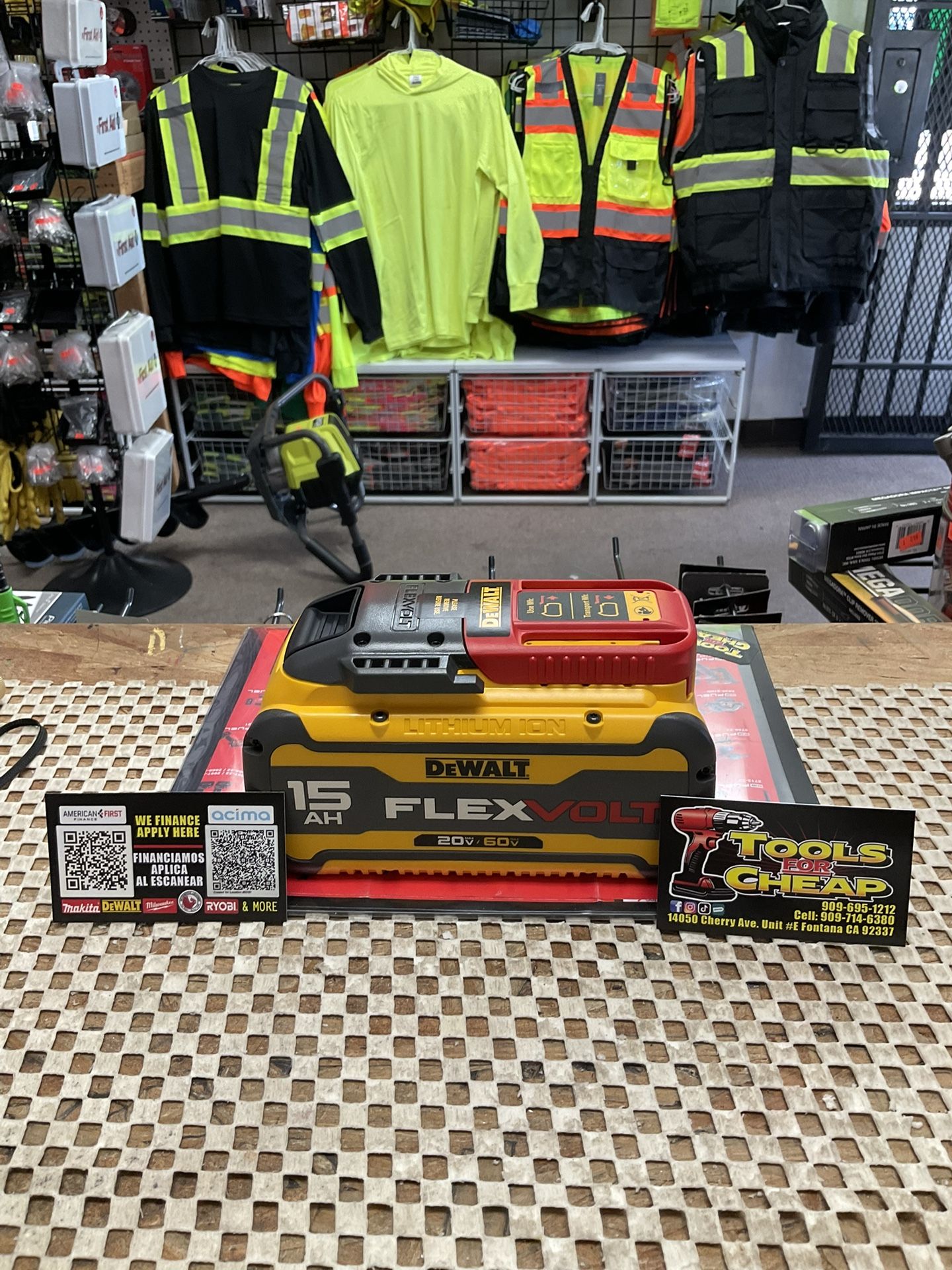 DEWALT FLEXVOLT 60V Lithium-Ion 15.0Ah Battery