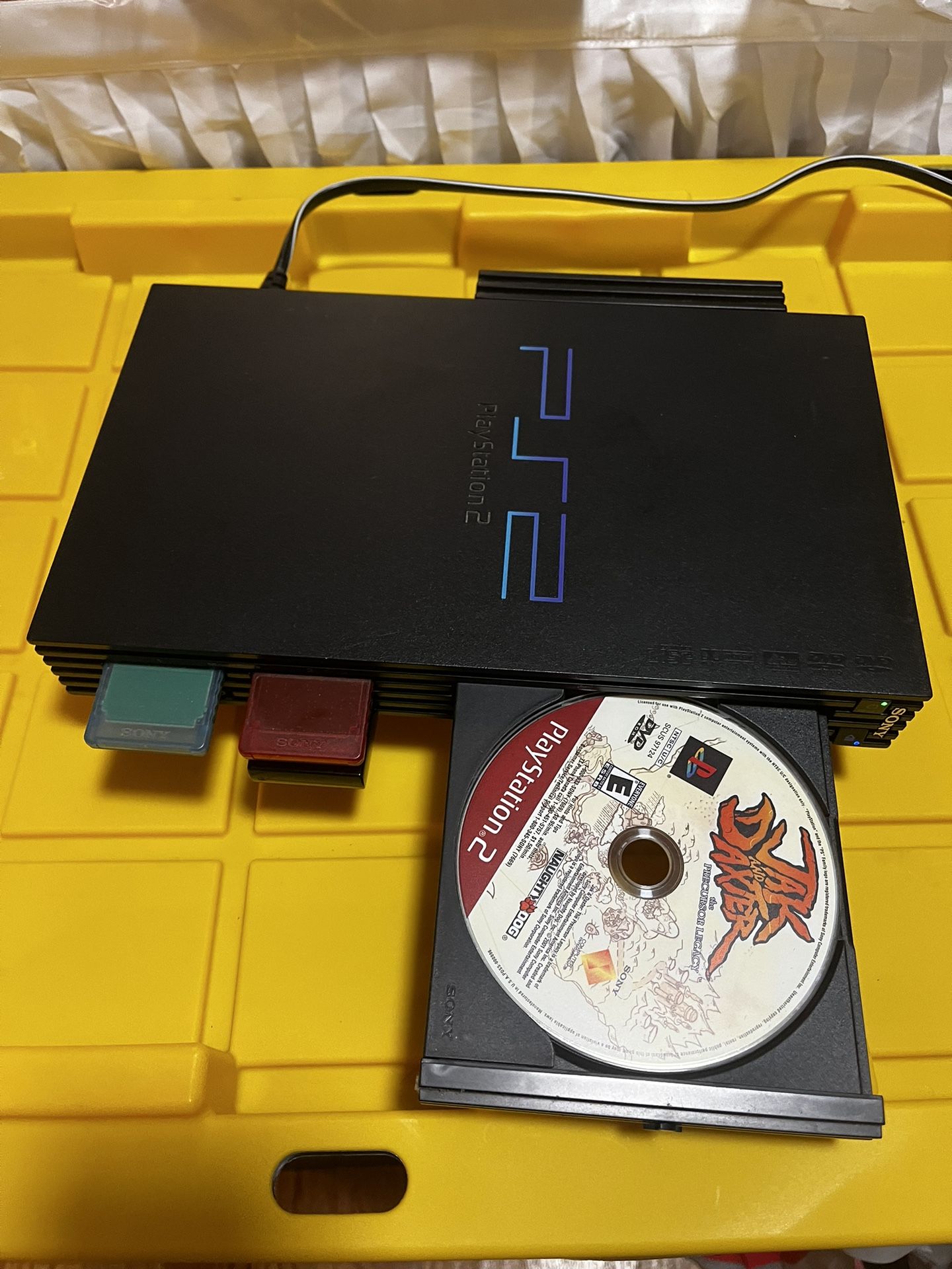 Ps2 Console And Controller 