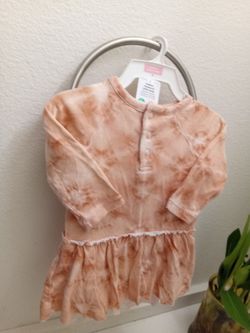 Super soft baby dress w/ ruffle tights