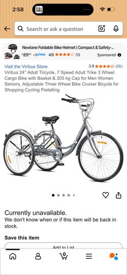 Adult Tricycle - new never opened