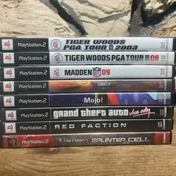 Vintage Assorted Video Game Bulk Lot of 22  PlayStation 2 PS2  (8) PlayStation  (4) PSP  (1) XBOX  (1) SEGA  (2) PC CD-ROM  (6)