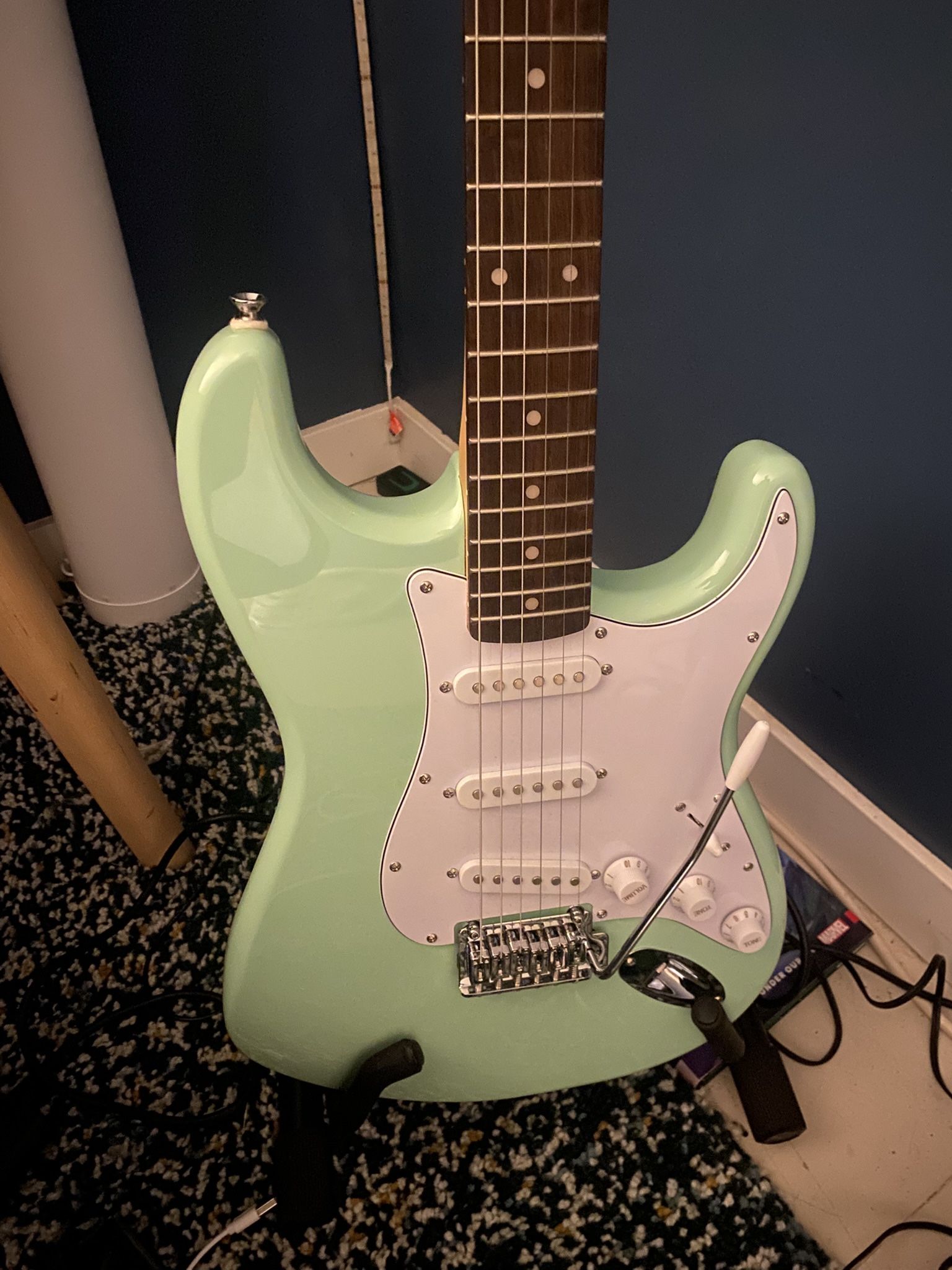 Squire Stratocaster And Stand