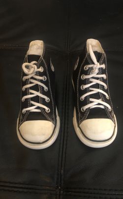 Black converse for kids