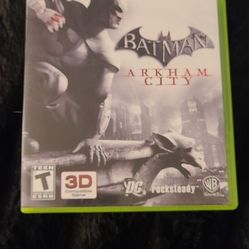 Microsoft Xbox 360 Batman: Arkham City Action-Adventure Game Tested with Manual