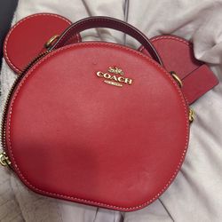 Coach Red Mickey Bag