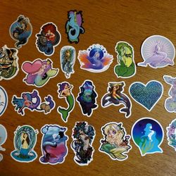 mermaid stickers #2 