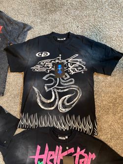 Hellstar Black Graphic T-Shirt with Tags