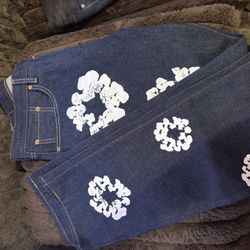 Levi's x Denim Tears The Cotton Wreath Selvedge Jean 'Raw Indigo
