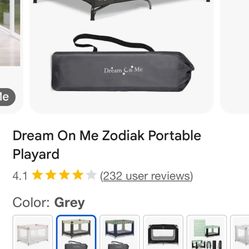 Dream On Me Play Yard Portable